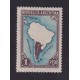 ARGENTINA 1935 GJ 761U ESTAMPILLA NUEVA CON GOMA PAPEL AUSTRIACO U$ 35